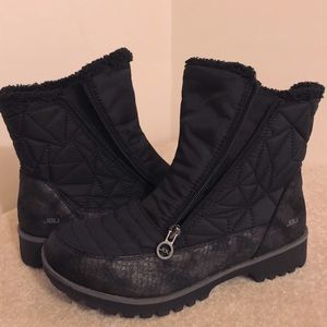 JBU by Jambu Women's Freebird Black Mid Calf Winter/Snow Waterproof Boot 8M